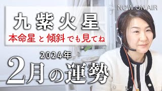 【九紫火星】の2024年2月の運勢は？本命星or傾斜が九紫火星の運勢