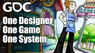 Game Design Case Studies - One Designer | One Game | One System