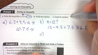 MTH1W - Sec 4.3 + 4.4 - Inequalities