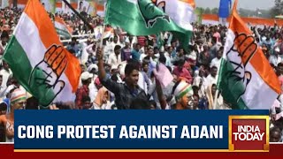 Angry Cong Workers Hit The Streets Of Bhopal, Water Cannons Used To Disperse Protesters