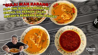 RM SIMPANG TPI BUNGUS PADANG, PAK BONDAN PERNAH KESINI RASA GULAI IKANNYA ENAK BANGET | Teman Makan