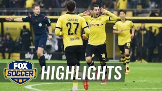 Mkhitaryan gives BVB 1-0 lead with a magnificent strike  | 2015–16 Bundesliga Highlights