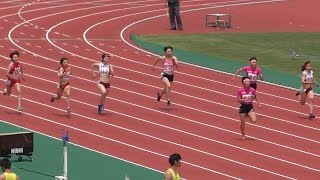 2016 岩手高総体 女子200メートル決勝