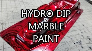 【ミニ四駆】Tamiya Mini 4WD Testing: Hydro Dip Marble Paint Guide