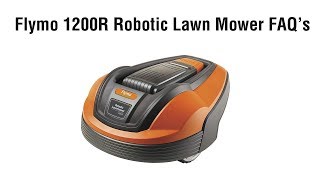 Flymo 1200R Lithium-Ion Robotic Lawn Mower Questions Answered