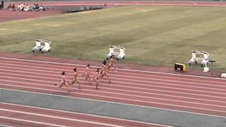 第42回東海学生陸上競技秋季選手権大会 女子100m 準決勝第3組 2015/10/10