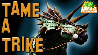 Ark How To Tame A Trike - Ark Survival Evolved