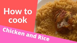 Chicken and Rice /چۆنیەتی دروستکردنی برنج و مریشک