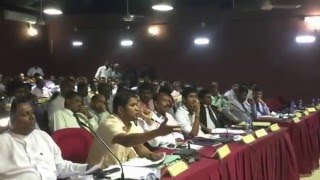 Anwar MPC Pulmoddai Fishermen Issues at kachceri DCC Meeting in Trincomalee 2016