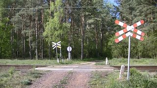 Spoorwegovergang Kostrzyn (PL) // Railroad crossing // Przejazd kolejowy