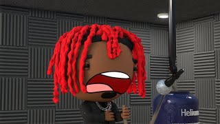How Playboi carti Records In The Studio (Animated Parody)