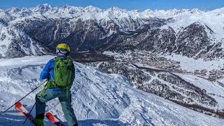 Freeride Skiing Puy St Vincent 2024