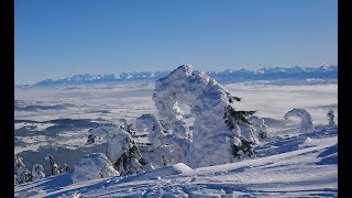 Babia Góra, zimowa wyprawa na Babią Górę w ładną pogodę, 2k 60fps gopro 21.01.2019r.