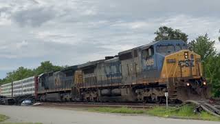 CSX L072 Chase from Passadumkeag to Bangor Maine