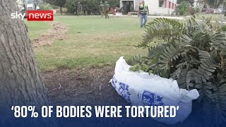 Israel-Hamas war: '80% of bodies' found, including children, were tortured