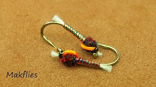 Fly Tying The Most Effective Midge by Mak 🔥🔥🔥