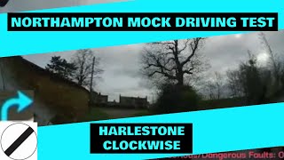 Northampton Mock Driving Test - Harlestone Clockwise - With Sat Nav And Commentary