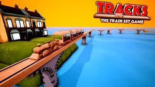 RAFT INSPIRED FLOODED TOY TRAIN SET WORLD! - Tracks - The Train Set Game Gameplay Ep5