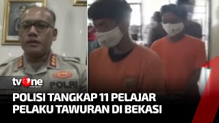 Terlibat Tawuran, 11 Pelajar di Bekasi Ditangkap Polisi | AKIM tvOne