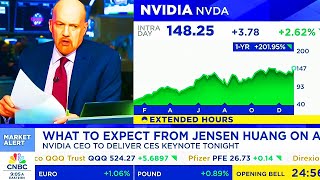 CNBC Today On NVIDIA, NVIDIA Stock, Jensen Huang at CES - NVDA Update