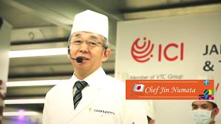 ICI 國際廚藝學院 - Japanese Culinary Demonstration by Chef Jin Numata 日本客席廚師廚藝示範