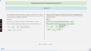 Simple Interest and Compound Interest Part 7 #SATHEE_BANK #swayamprabha #Bankingexams