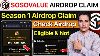 SosoValue Airdrop Claim | SosoValue Airdrop New Update | SosoValue Airdrop Listing | Soso Airdrop