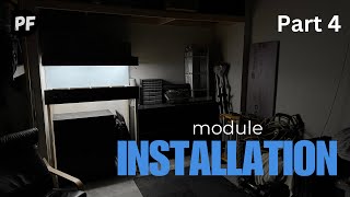 Building a Model Railroad/Diorama Display Module | Part 4 - Module Installation