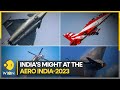 India displays Aerospace might at Aero India 2023 in Bengaluru | Latest News | WION |