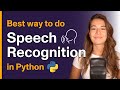 Getting Started with Speech Recognition in Python + Speaker Detection