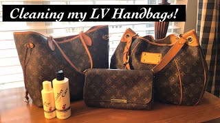 *VLOG* Cleaning my Monogram Louis Vuitton Handbags \u0026 How You Can Too!