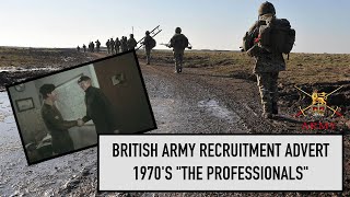 A British army recruitment advert from 1974 \