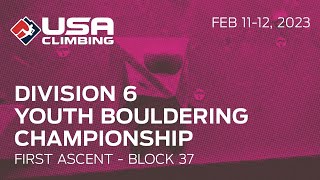 2023 FYA2/FJR2 Divisional Bouldering Final