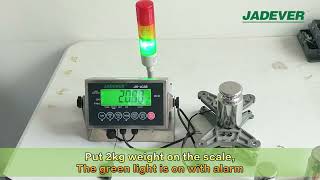 Jadever JIK 4 Weighing Indicator with Tower Light