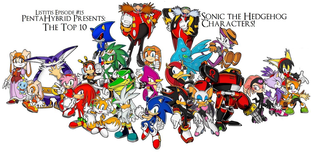 All Sonic The Hedgehog Characters List