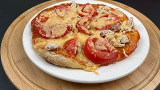 5 Minute NO OVER, NO YEAST PIZZA! Lockdown Pizza Recipe