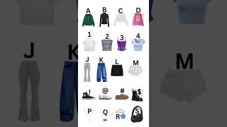 pick your outfit #pickyouroutfit #pickanoutfit #outfit #outfitideas