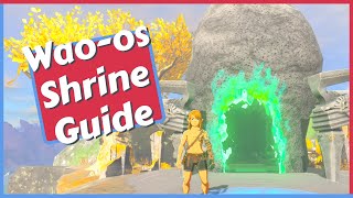 Wao-os Shrine Guide + Chests in Zelda Tears of the Kingdom (Lever Power) (TOTK)