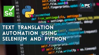 Text Translation Automation using Selenium and Python | Without API | Tamil | Android