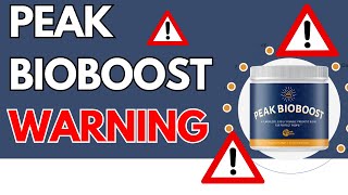 Peak Bioboost  ⚠  Caution  ⚠  Peak Bioboost supplement
