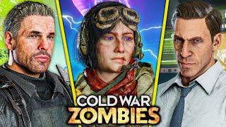 COLD WAR ZOMBIES: THE MOVIE - ALL EASTER EGG CUTSCENES, INTROS AND FULL STORYLINE