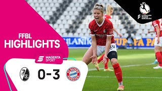SC Freiburg - FC Bayern München | Highlights FLYERALARM Frauen-Bundesliga 21/22