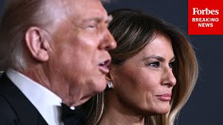 First Lady Melania Trump Discusses Upcoming Documentary On Red Carpet Of The Kennedy Center Honors