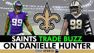 BUZZING New Orleans Saints Trade Rumors On Danielle Hunter + Bleacher Report Trade Idea Reaction