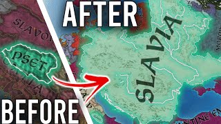 Forming the BIGGEST Empire in Crusader Kings 3 - Empire of Slavia