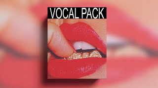 FREE DOWNLOAD VOCAL PACK / FEMALE VOCAL SAMPLE PACK (vocal chops loops) "VOL.42"