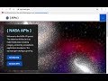 NASA APIs - api.nasa.gov