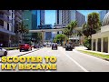 Miami Scooter Ride : Downtown Miami to Key Biscayne (May 2022)