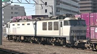 JR貨物EF510形元カシオペア色510号機　2023年12月9日