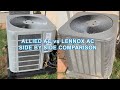 ALLIED AC VS LENNOX AC side by side comparison / Orange County California